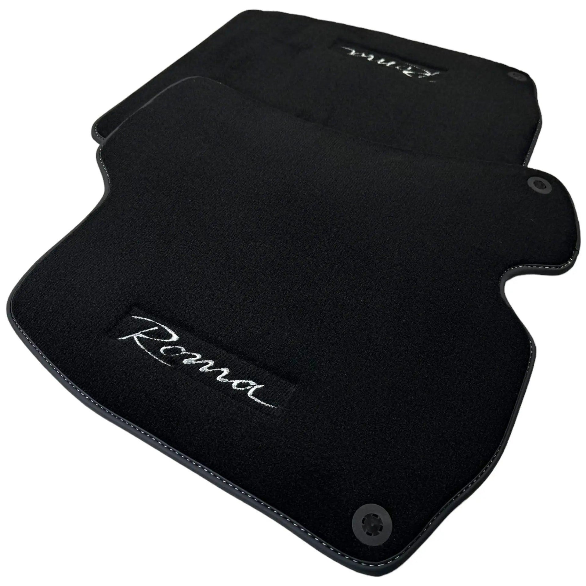 Black Floor Mats for Ferrari Roma (2021-2024) - AutoWin