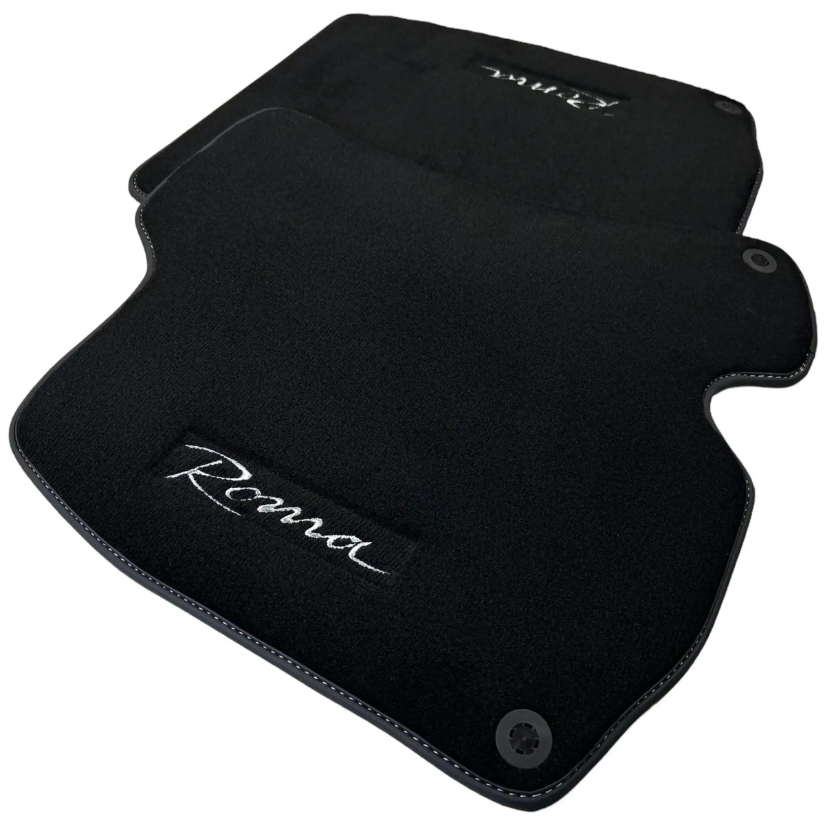 Black Floor Mats for Ferrari Roma (2021-2027) - AutoWin