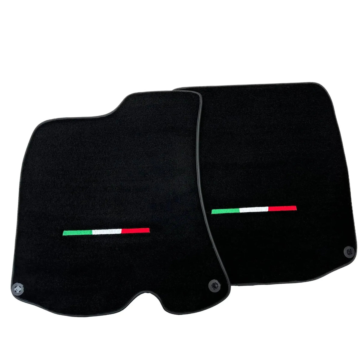Black Floor Mats For Ferrari Roma (2021-2027) Italian Edition