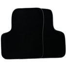 Black Floor Mats for Fiat 500 (2008-2013) | Black Trim - AutoWin