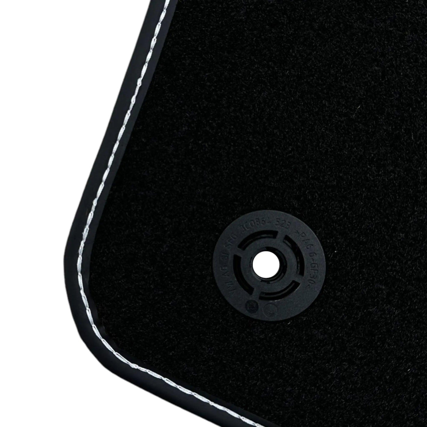 Black Floor Mats for Fiat 500 (2008-2013) | Black Trim - AutoWin