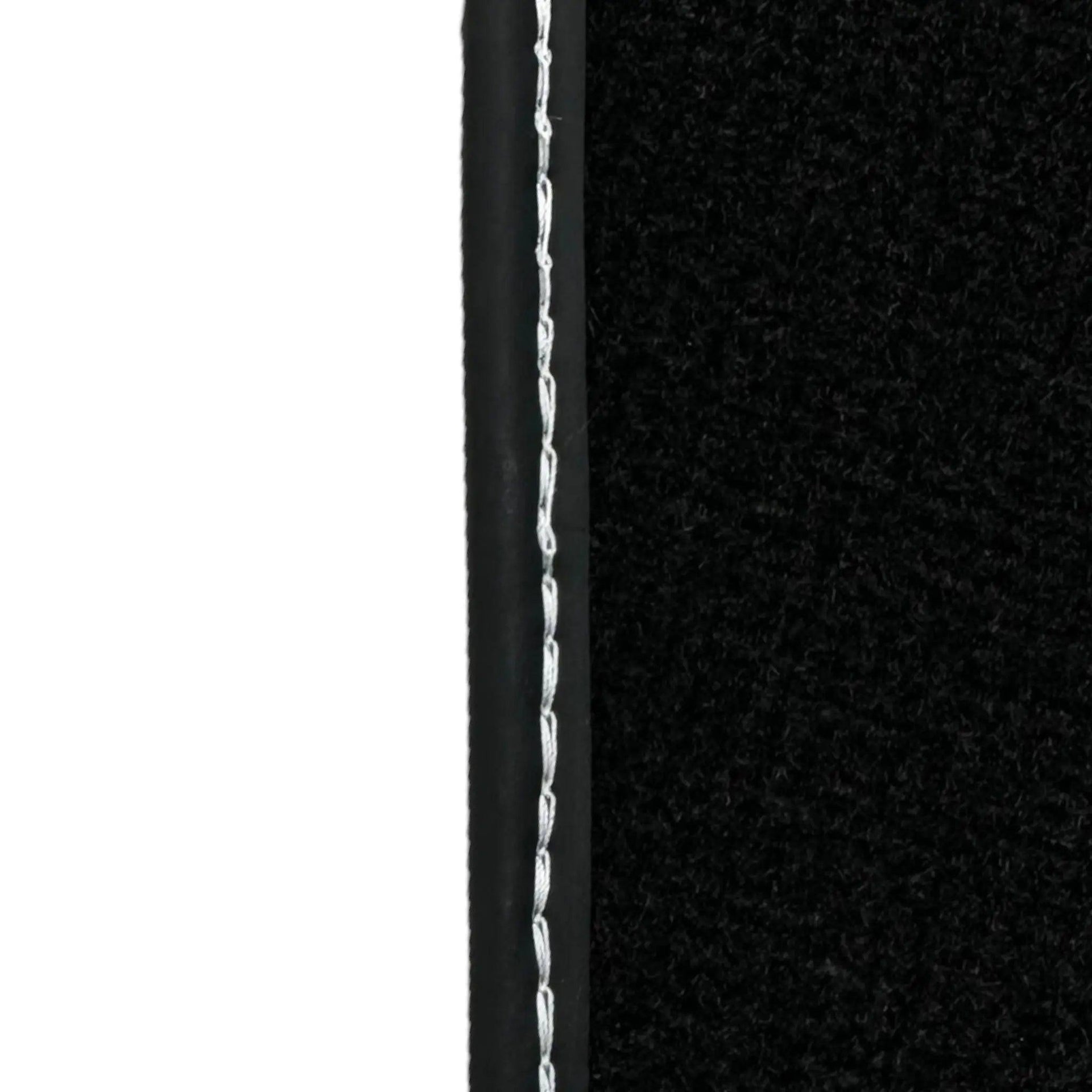 Black Floor Mats for Fiat 500 (2008-2013) | Black Trim - AutoWin