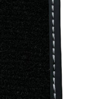 Black Floor Mats For Honda Accord (1990-1993) - AutoWin