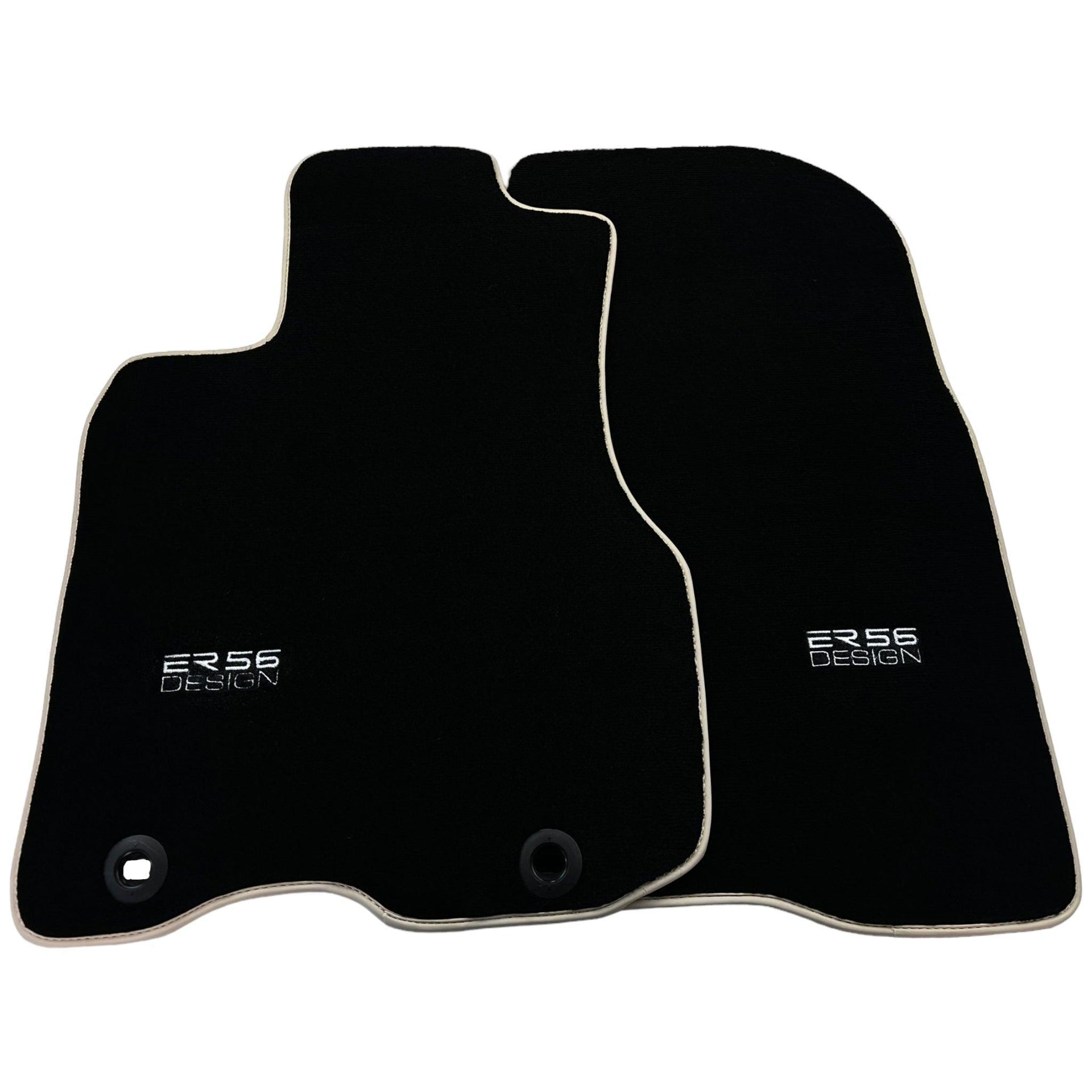 Black Floor Mats For Honda CR-V (2002-2006) ER56 Design - AutoWin