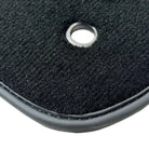 Black Floor Mats for Jeep Renegade (2018-2024) Co Drive with Fixing System - AutoWin