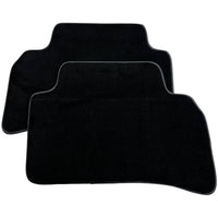 Black Floor Mats for Kia Carens (2013-2024) Distance Fixing Points (Driver) 37,5 cm - AutoWin