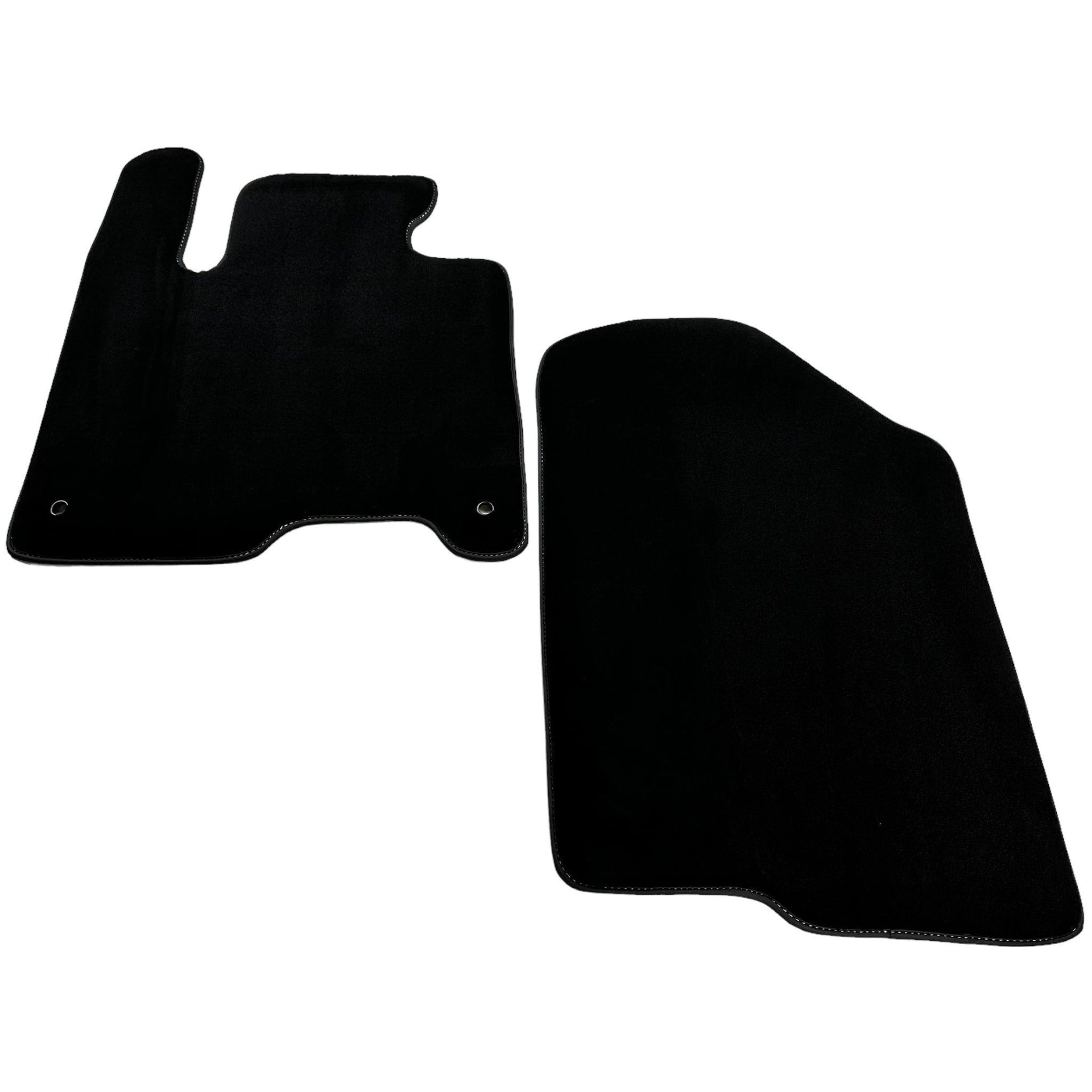 Black Floor Mats for Kia Carens 5 Seater (2006-2013) Manual - AutoWin