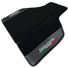 Black Floor Mats for Lamborghini Diablo (1990-2001) with Carbon Fiber - AutoWin