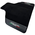 Black Floor Mats for Lamborghini Diablo (1990-2001) with Carbon Fiber - AutoWin