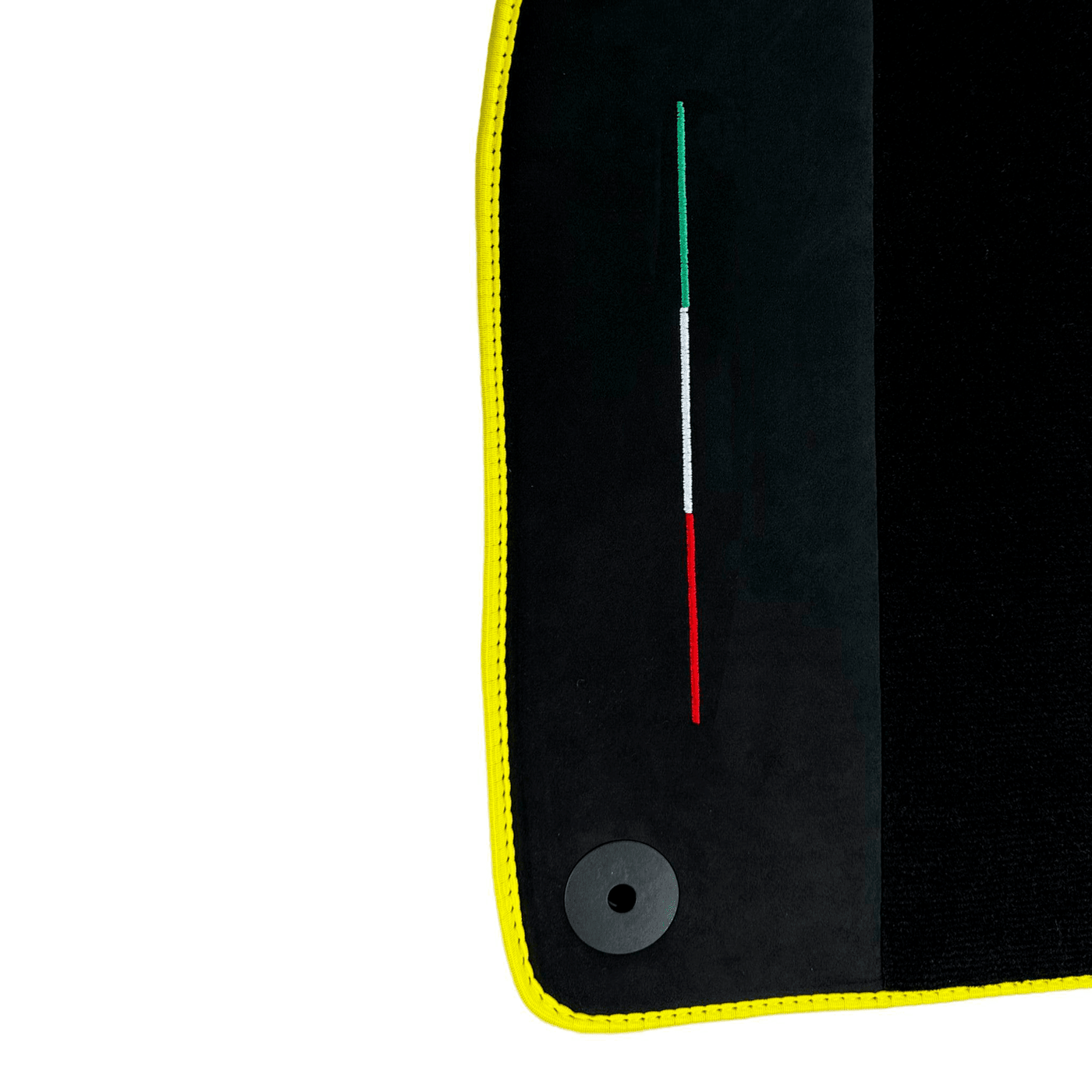 Black Floor Mats For Lamborghini Urus With Alcantara Leather - AutoWin