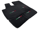 Black Floor Mats For Maserati Ghibli 2013-2022 Italy Edition - AutoWin