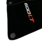 Black Floor Mats for McLaren 600 LT (2018-2020) - AutoWin