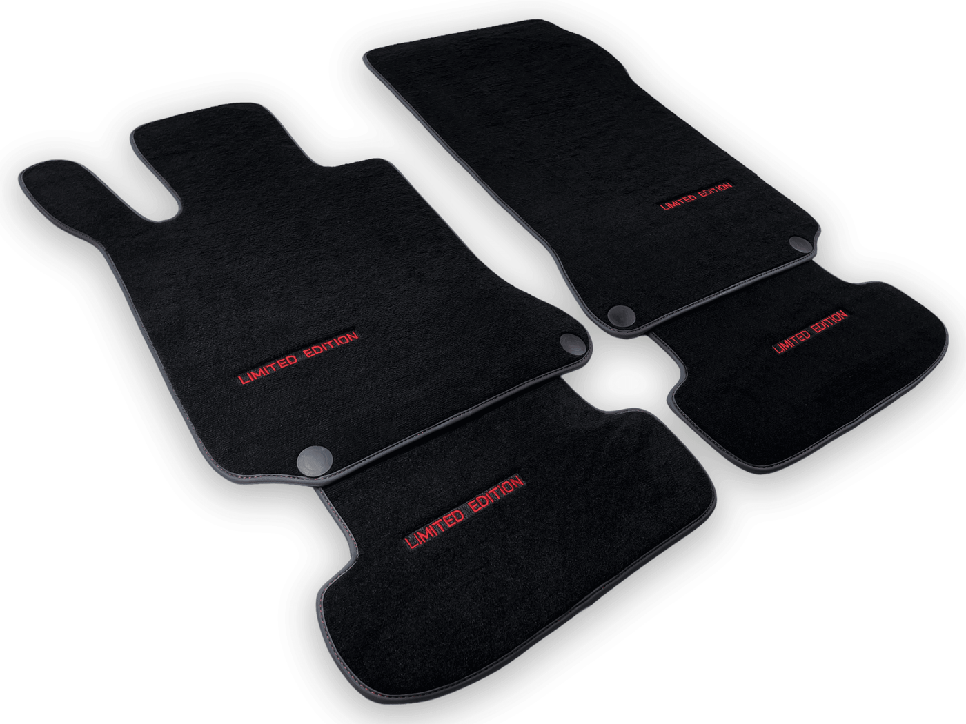 Black Floor Mats For Mercedes Benz B-Class W246 4Matic (2011-2019) | Limited Edition - AutoWin