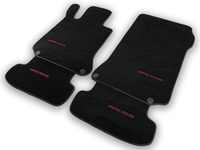 Black Floor Mats For Mercedes Benz C-Class S202 Estate (1996-2000) | Limited Edition - AutoWin