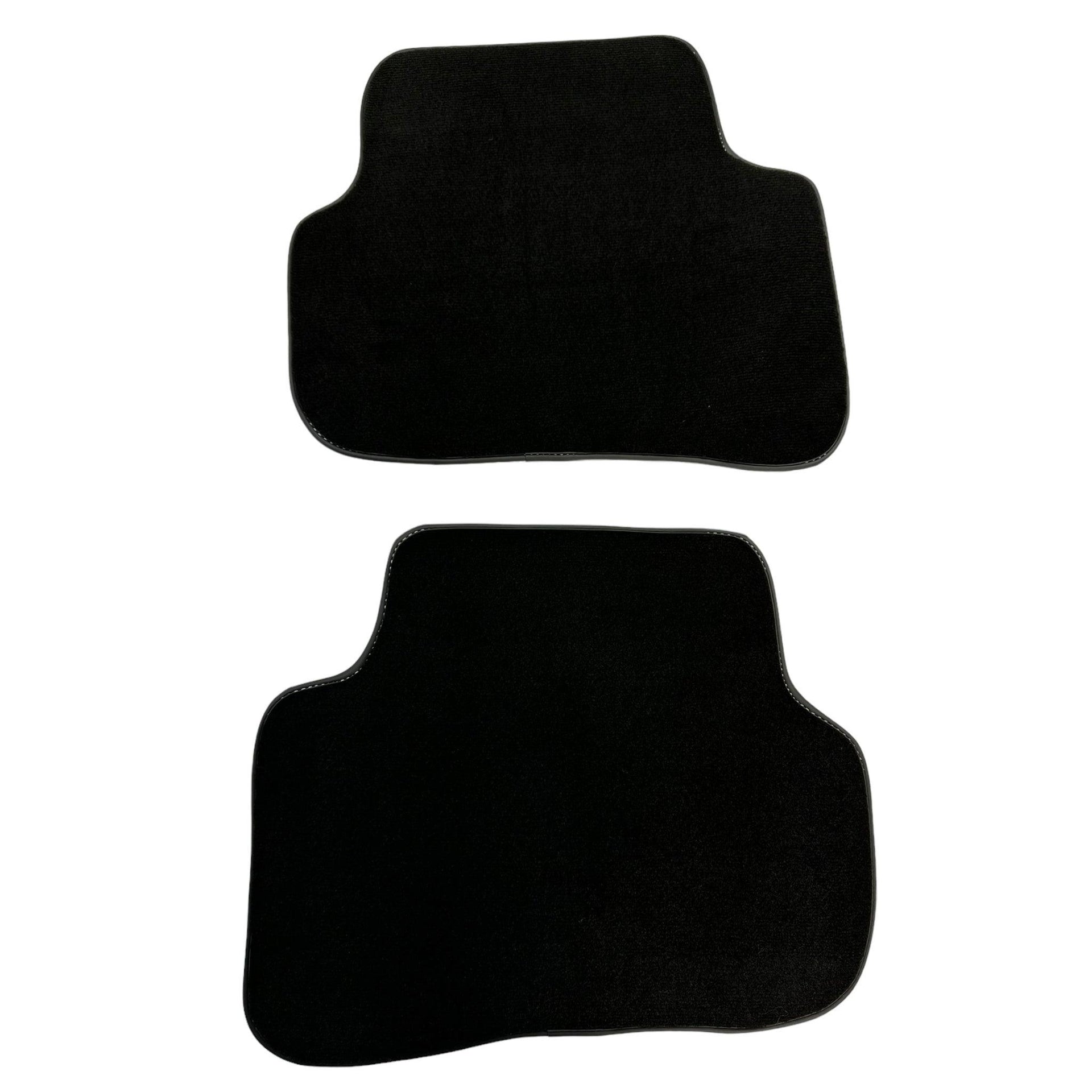 Black Floor Mats For Mercedes Benz C-Class W203 (2000-2007) - AutoWin
