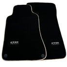 Black Floor Mats For Mercedes Benz C-Class W203 (2000-2007) ER56 Design - AutoWin