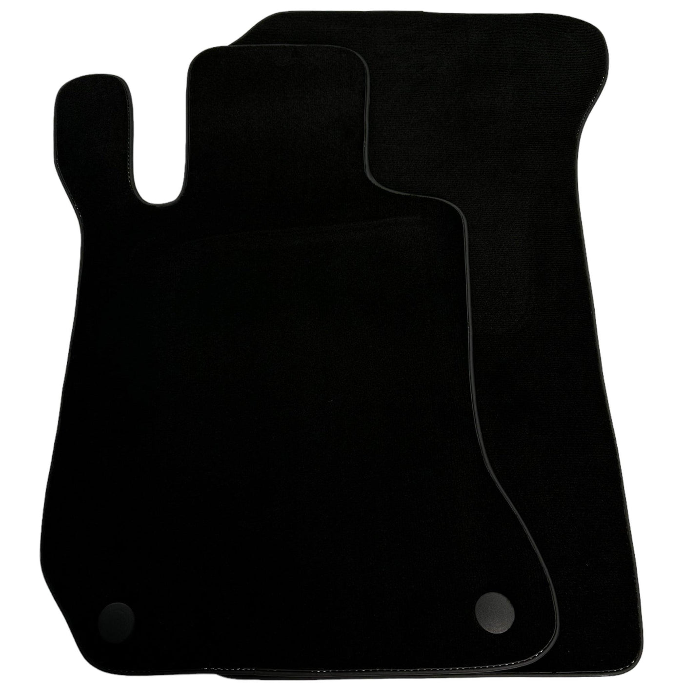 Black Floor Mats For Mercedes-Benz C-Class W204 (2007-2014) - AutoWin