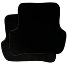 Black Floor Mats For Mercedes-Benz C-Class W204 (2007-2014) - AutoWin