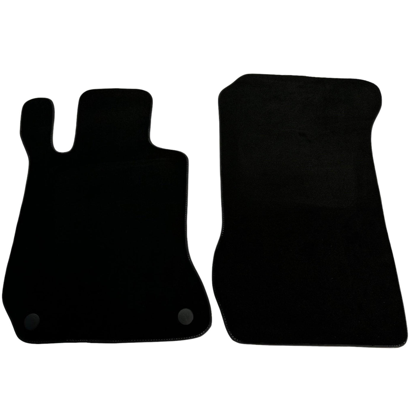 Black Floor Mats For Mercedes-Benz C-Class W204 (2007-2014) - AutoWin