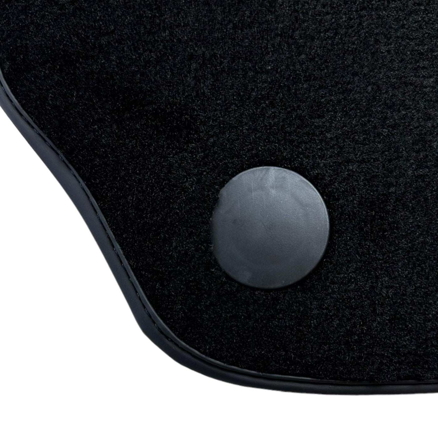 Black Floor Mats For Mercedes-Benz C Class W204 Coupe 2012-2015 ER56 Design - AutoWin