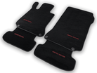 Black Floor Mats For Mercedes Benz C-Class W205 Sedan (2014-2018) | Limited Edition - AutoWin