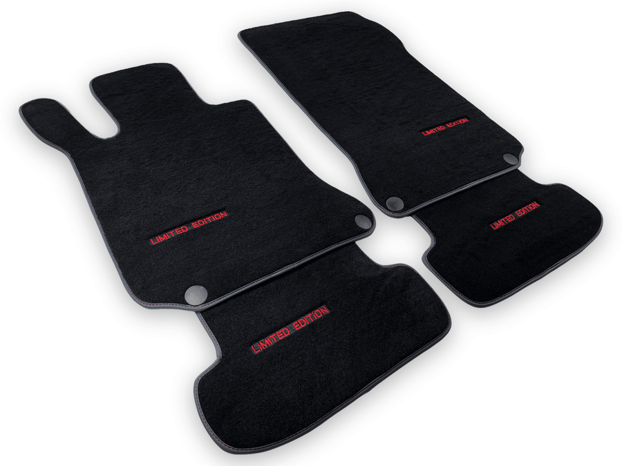 Black Floor Mats For Mercedes Benz CLA-Class X118 Shooting Brake (2020-2023) Hybrid| Limited Edition - AutoWin
