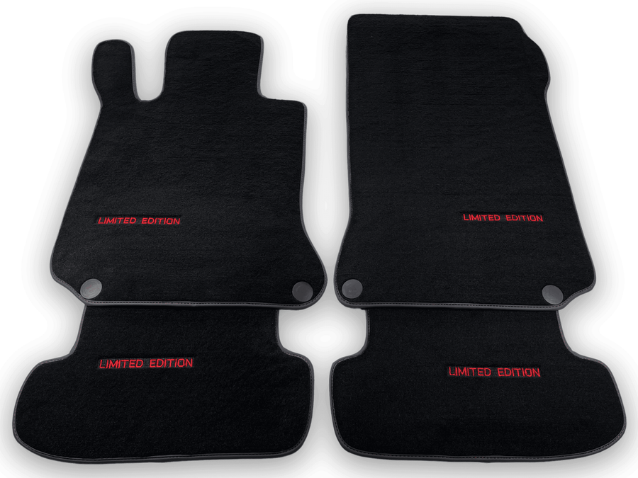 Black Floor Mats For Mercedes Benz CLA-Class X118 Shooting Brake (2020-2023) Hybrid| Limited Edition - AutoWin