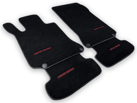Black Floor Mats For Mercedes Benz CLS-Class C218 Coupe Facelift (2014-2018) | Limited Edition - AutoWin