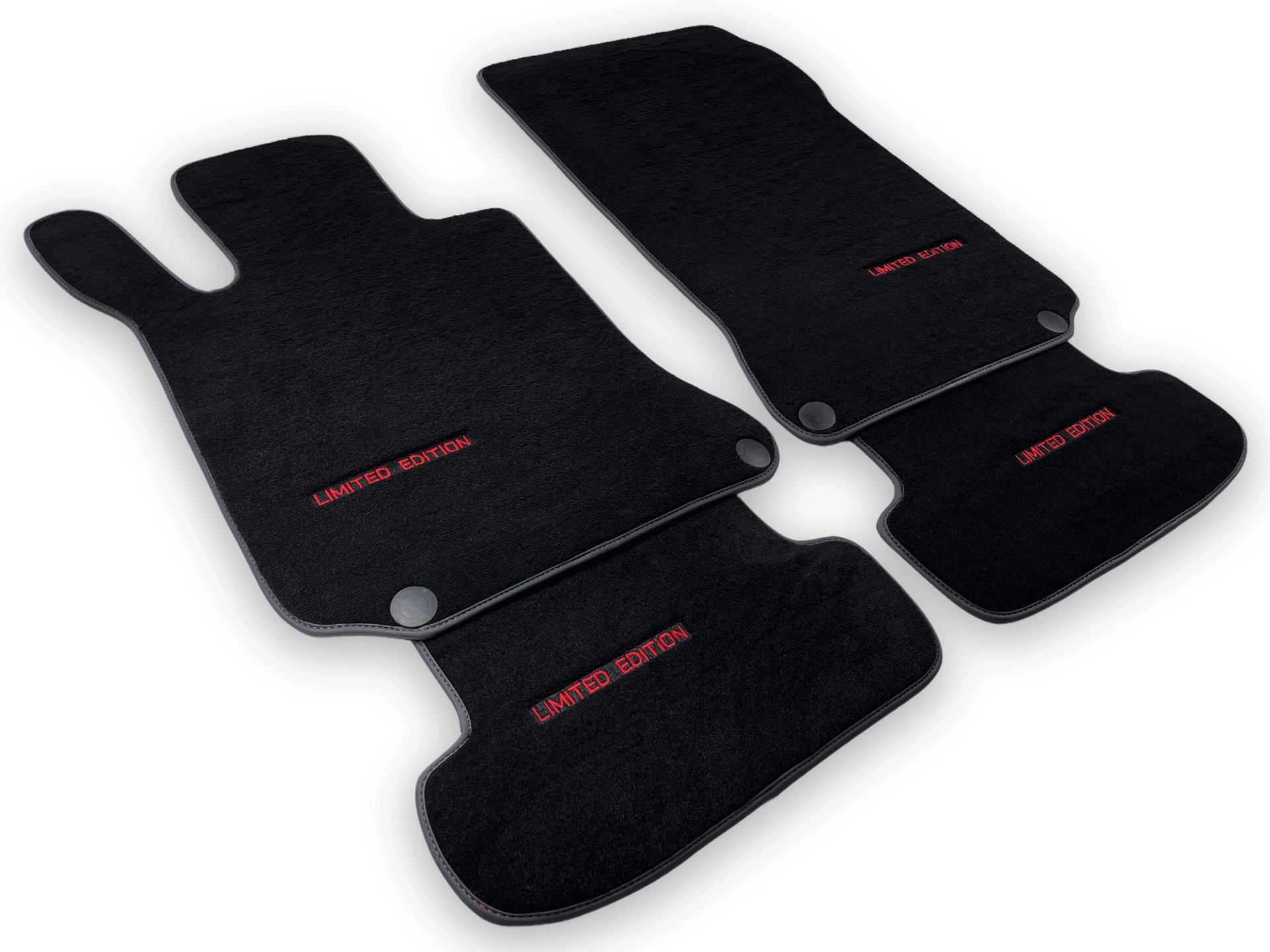 Black Floor Mats For Mercedes Benz CLS-Class C219 (2004-2010) | Limited Edition - AutoWin