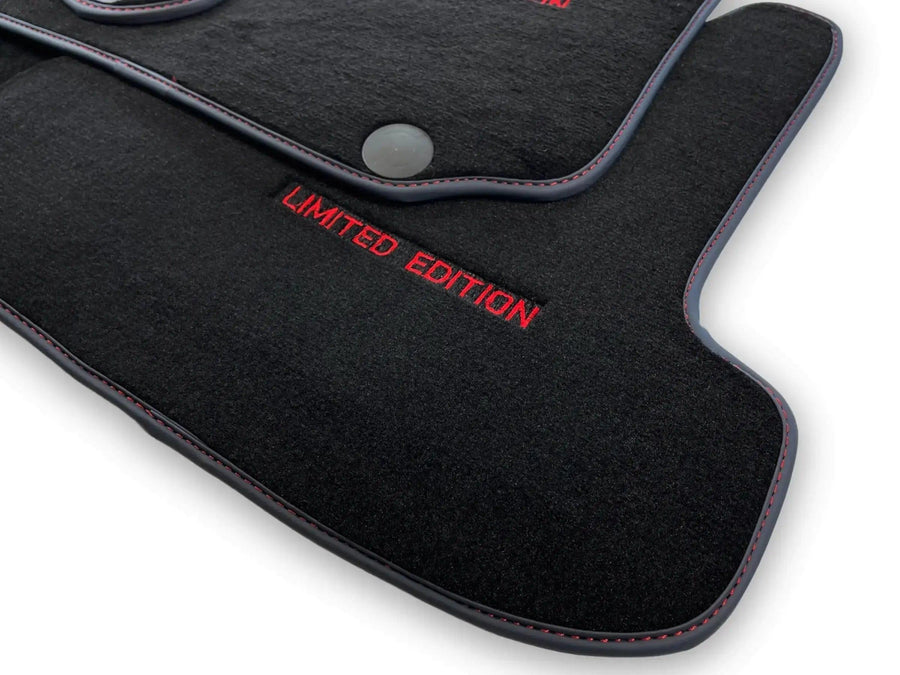 Black Floor Mats For Mercedes Benz E-Class S210 Estate 4Matic (1996-2003) | Limited Edition - AutoWin