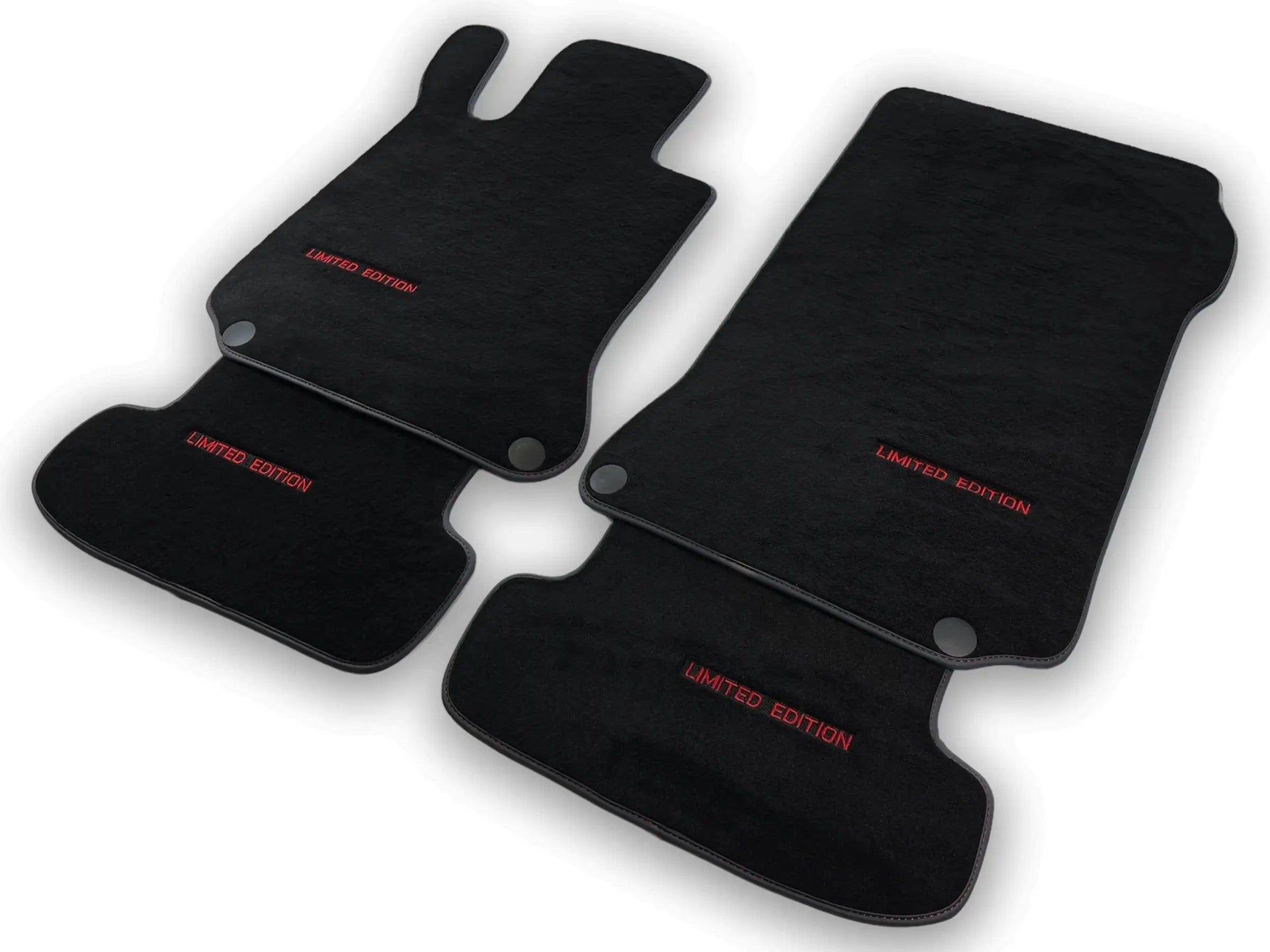 Black Floor Mats For Mercedes Benz E-Class S212 Estate Facelift (2013-2016) | Limited Edition - AutoWin