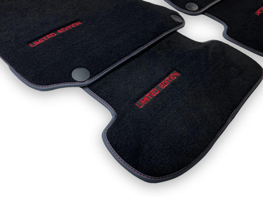 Black Floor Mats For Mercedes Benz E-Class S213 All Terrain (2017-2020) | Limited Edition - AutoWin