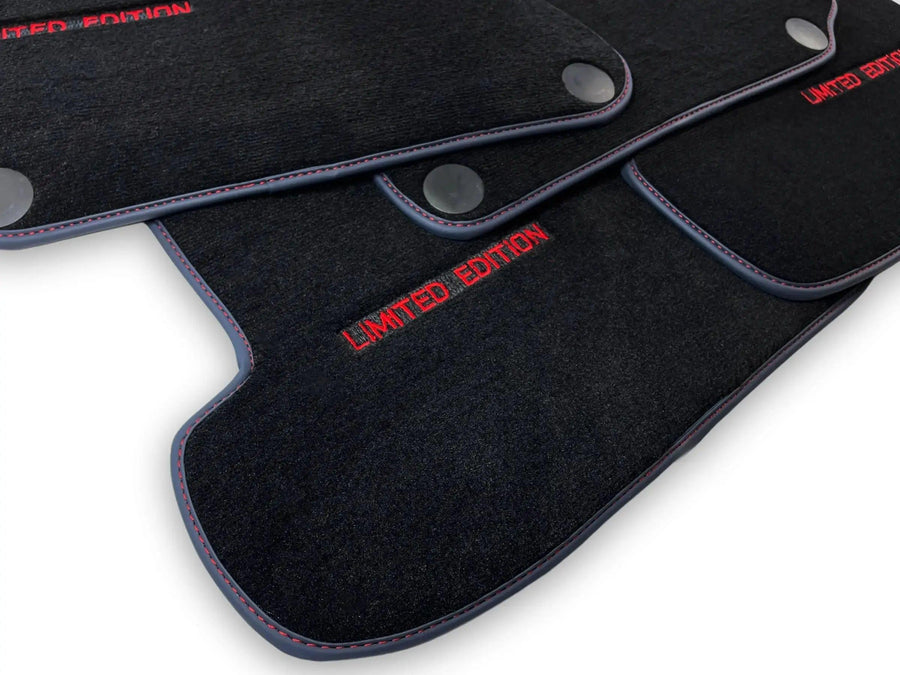 Black Floor Mats For Mercedes Benz E-Class S213 Estate (2020-2023) | Limited Edition - AutoWin
