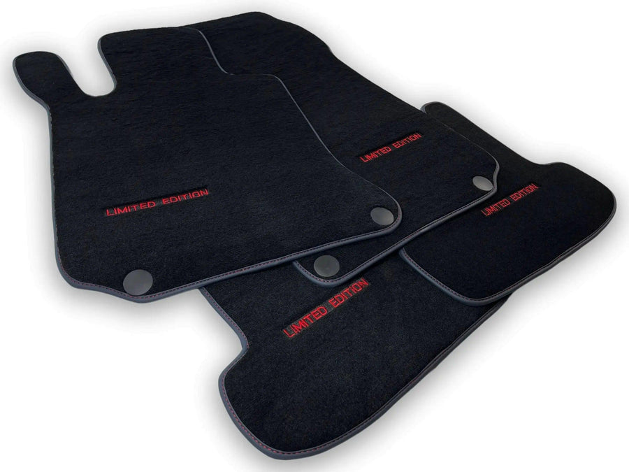 Black Floor Mats For Mercedes Benz E-Class S213 Estate (2020-2023) | Limited Edition - AutoWin