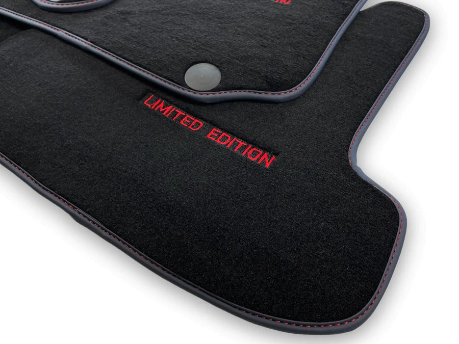 Black Floor Mats For Mercedes Benz E-Class S213 Estate (2020-2023) | Limited Edition - AutoWin