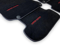 Black Floor Mats For Mercedes Benz E-Class W211 Sedan 4Matic (2002-2009) | Limited Edition - AutoWin
