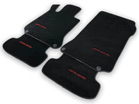 Black Floor Mats For Mercedes Benz EQE-Class V295 (2022-2023) | Limited Edition - AutoWin
