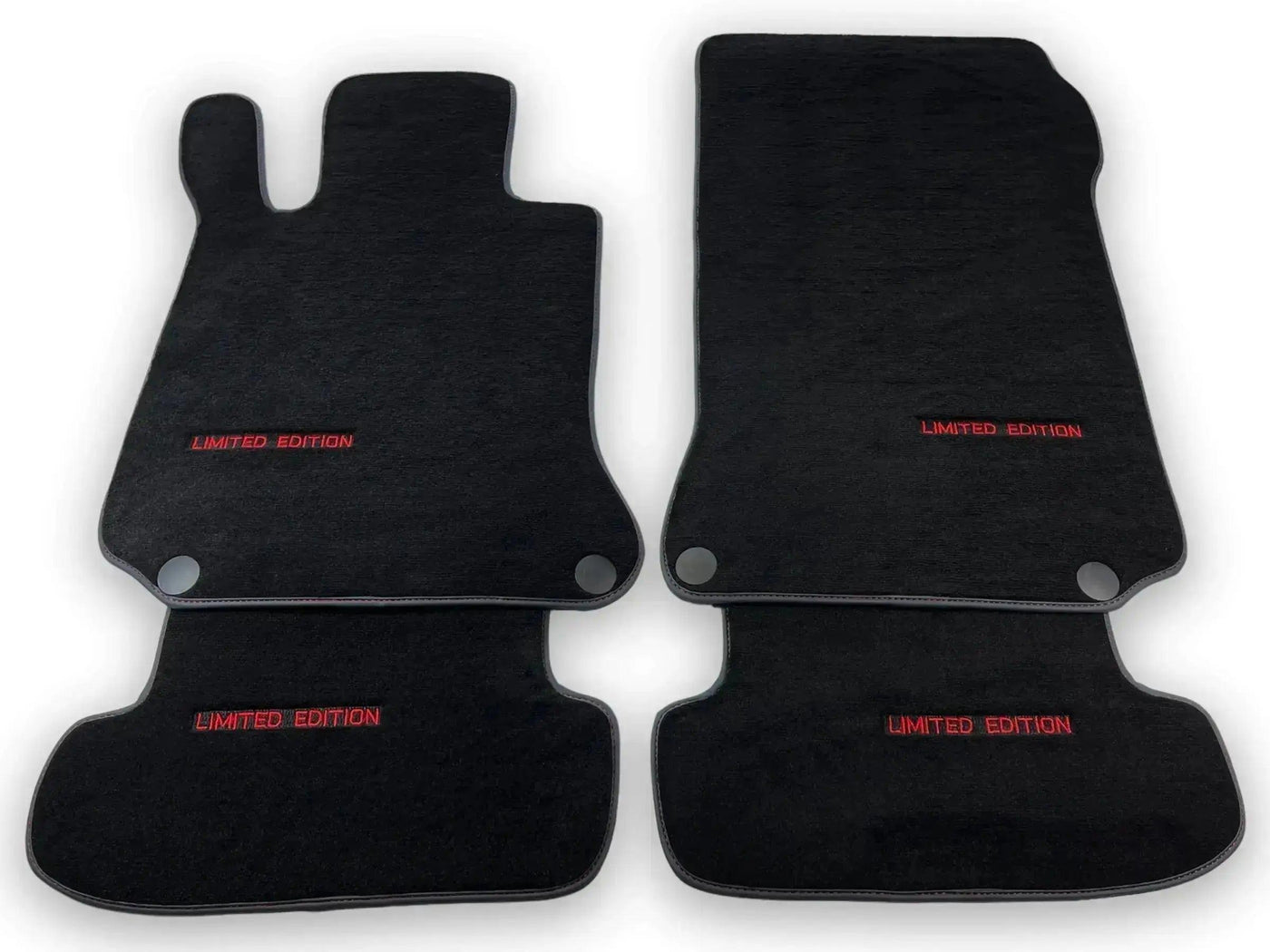 Black Floor Mats For Mercedes Benz EQS-Class V297 (2021-2023) | Limited Edition - AutoWin