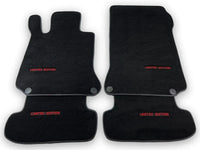 Black Floor Mats For Mercedes Benz GLE-Class C167 Coupe - 5 Seats (2020-2023) Hybrid | Limited Edition - AutoWin