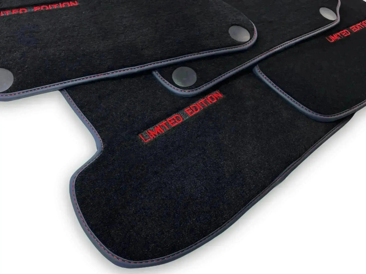 Black Floor Mats For Mercedes Benz GLS-Class X167 (2019-2023) | Limited Edition - AutoWin