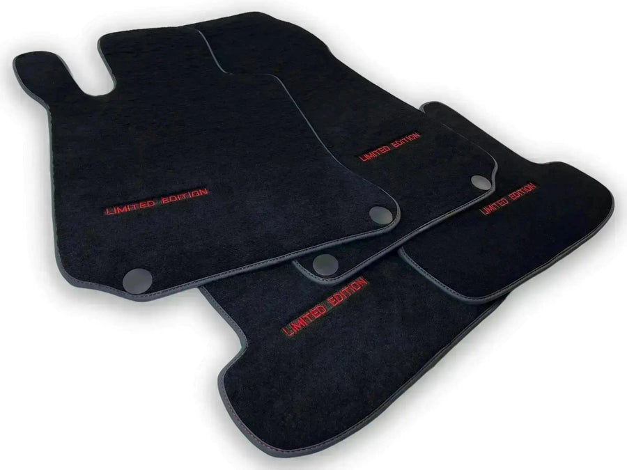 Black Floor Mats For Mercedes Benz GLS-Class X167 (2019-2023) | Limited Edition - AutoWin