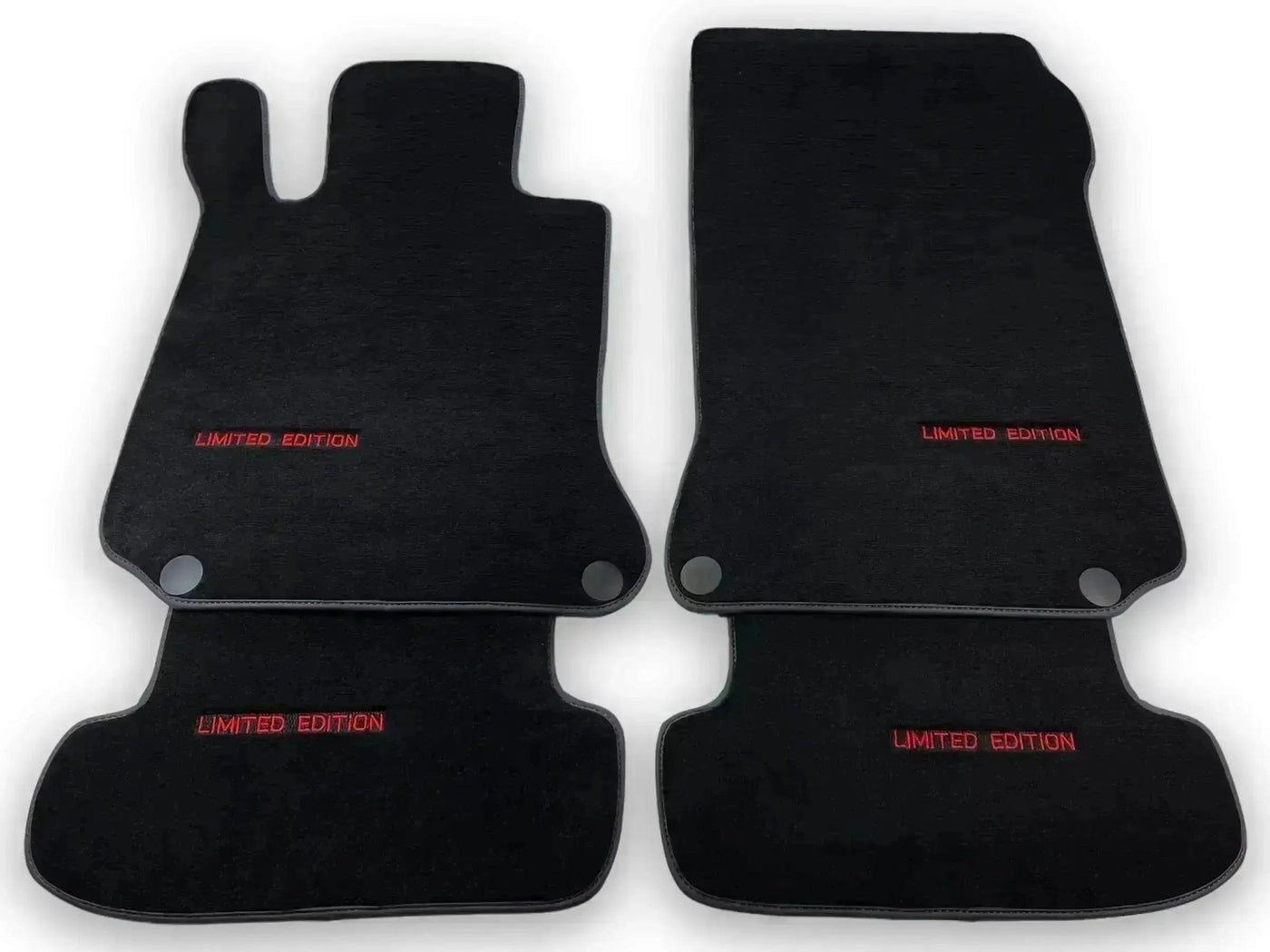 Black Floor Mats For Mercedes Benz GLS-Class X167 (2019-2023) | Limited Edition - AutoWin