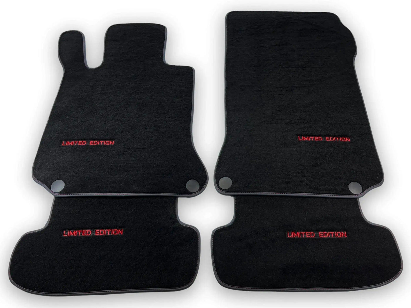 Black Floor Mats For Mercedes Benz M-Class W166 (2011-2015) | Limited Edition - AutoWin
