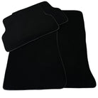 Black Floor Mats for Mercedes-Benz R107/C107 Coupe (1971-1989) - AutoWin