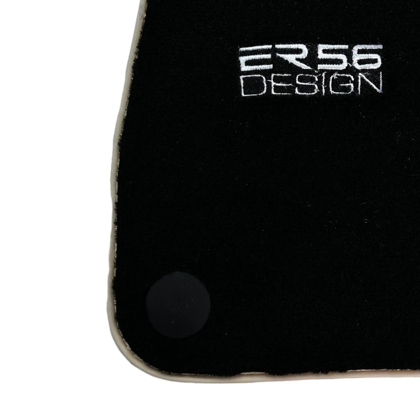 Black Floor Mats For Mercedes-Benz SL-Class R129 (1989-2001) ER56 Design - AutoWin