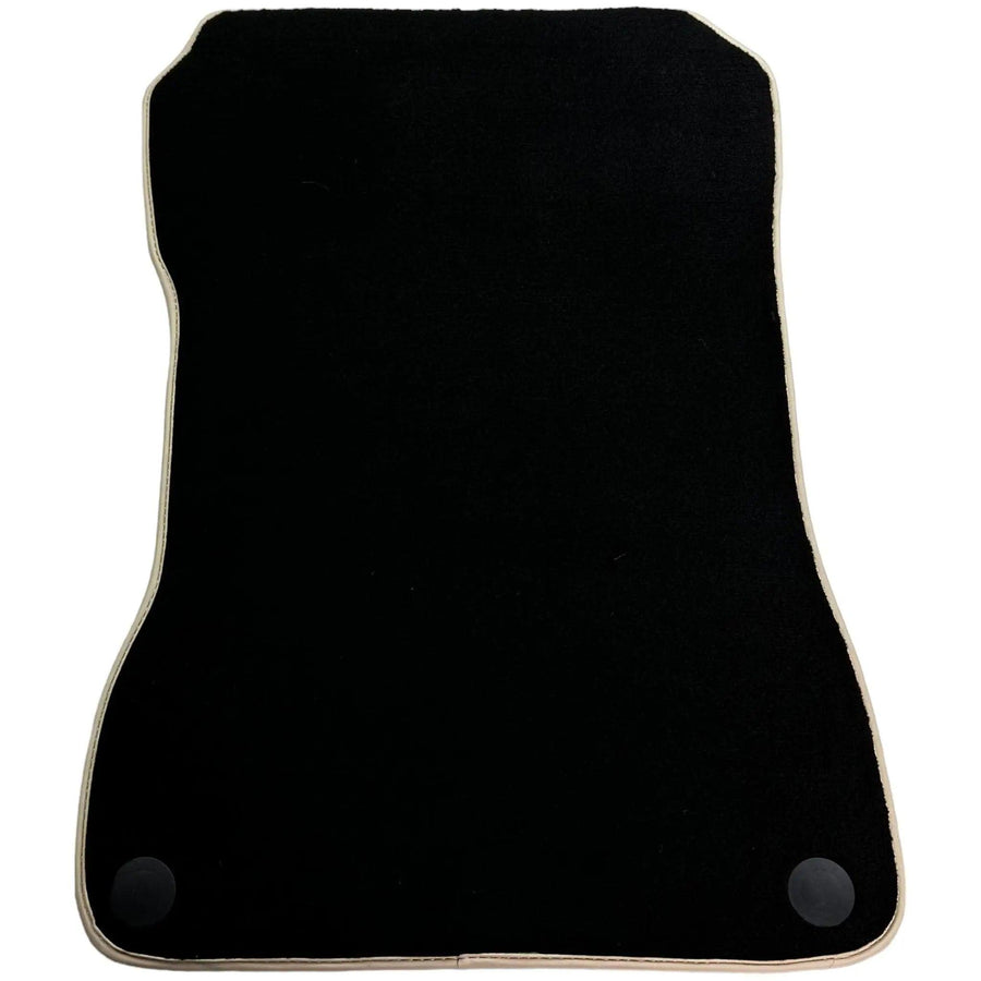 Black Floor Mats For Mercedes-Benz SL-Class R232 (2022-2023) Beige Trim - AutoWin