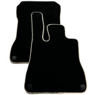 Black Floor Mats For Mercedes-Benz SLK-Class R170 (2000-2004) Beige Trim - AutoWin