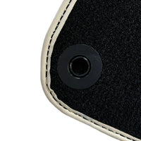 Black Floor Mats For Mercedes-Benz SLK-Class R171 (2004-2011) ER56 Design - AutoWin