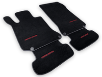 Black Floor Mats For Mercedes Benz V-Class 447 Front (2014-2019) | Limited Edition - AutoWin