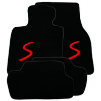 Black Floor Mats for Mini Clubman R55 (2007-2015) - AutoWin